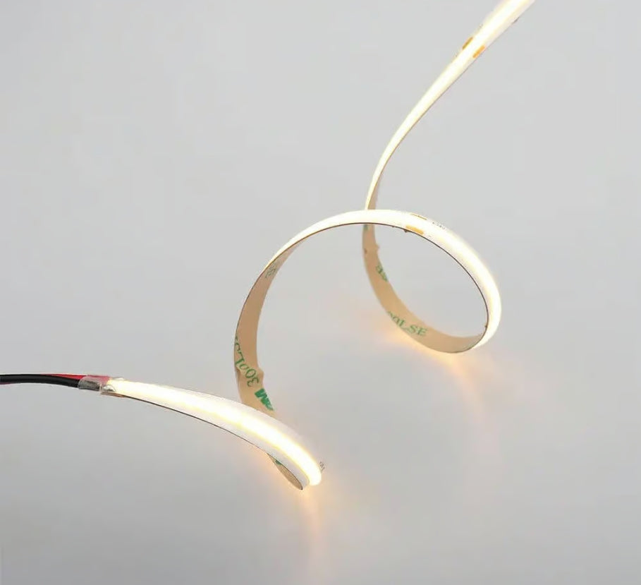 COB LED Strip 3000K 6500K DC 12V 480 chips 8mm