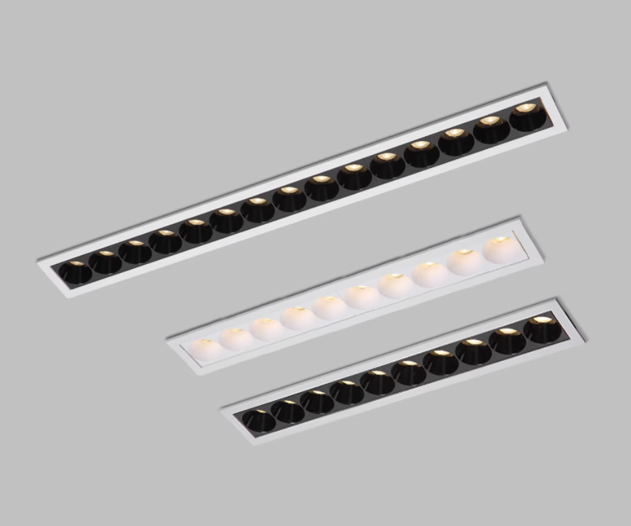 D-L905 Linear Fixed LED Recessed Downlight 4W 6W 10W 20W 30W