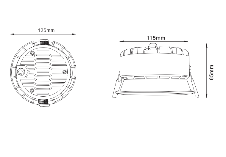D201 Fixed LED Downlight 5W 9W 12W 18W