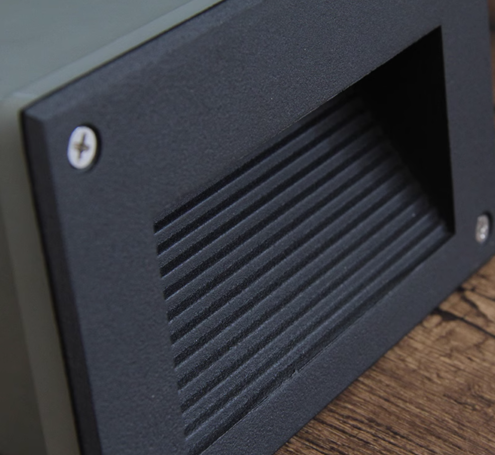ST701 Exterior Outdoor Corridor Stair Step Wall Light Recessed