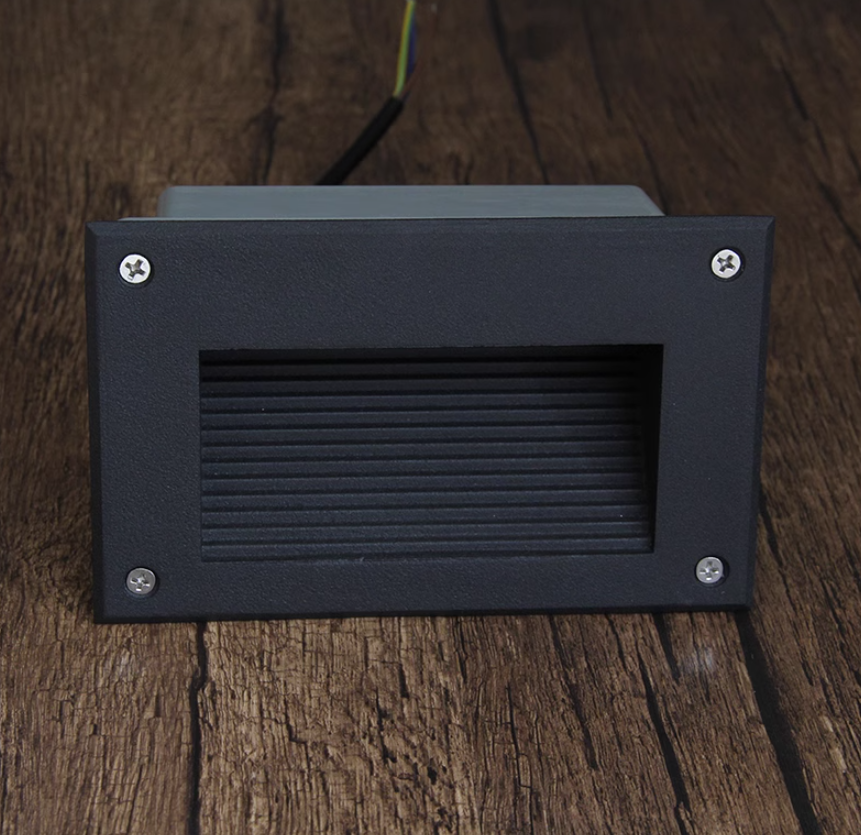 ST701 Exterior Outdoor Corridor Stair Step Wall Light Recessed