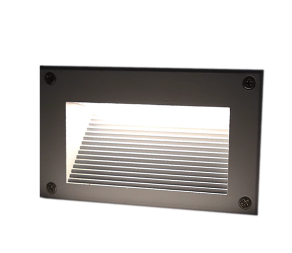 ST701 Exterior Outdoor Corridor Stair Step Wall Light Recessed