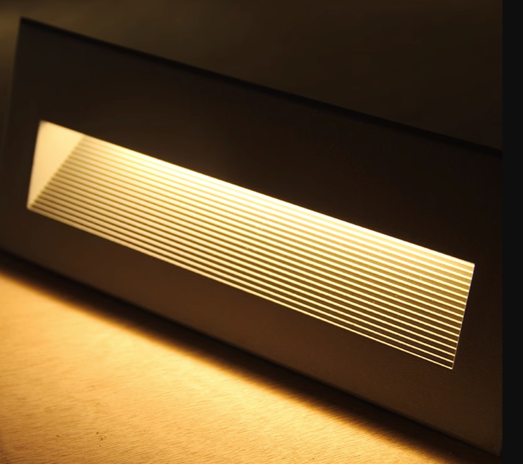 ST702 Exterior Outdoor Corridor Stair Step Wall Light Recessed 5W