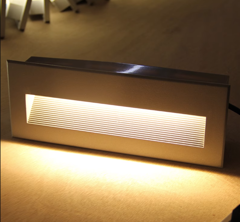 ST702 Exterior Outdoor Corridor Stair Step Wall Light Recessed 5W