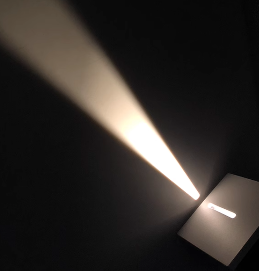ST615 Square LED Stair Step Light Corner Narrow Beam IP65