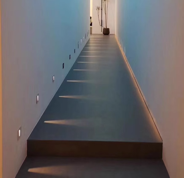 ST615 Square LED Stair Step Light Corner Narrow Beam IP65