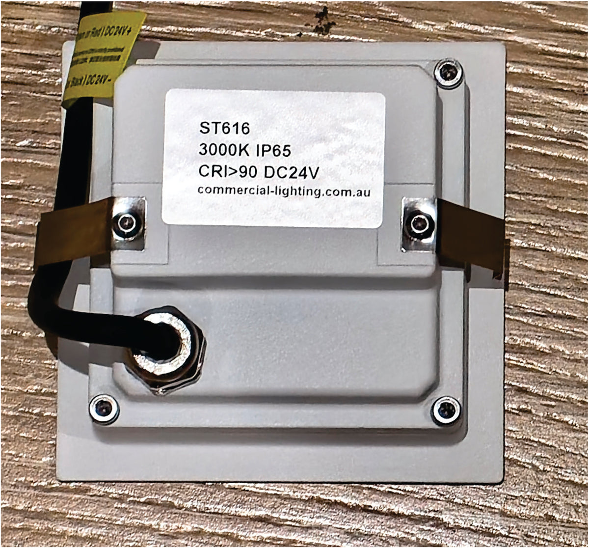 ST616 Square Down Spot Reflector LED Stair Light Wall Recessed Mount