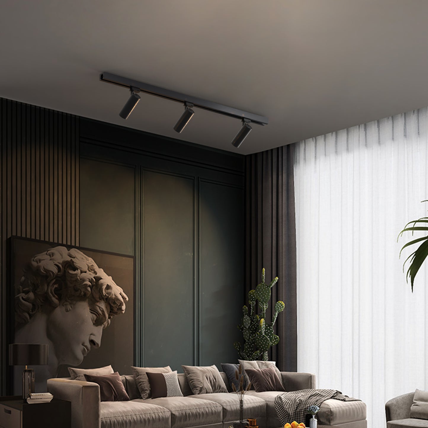 Thunder 15W LED Track Spot Light Tri-Color 3 Wire Adaptor