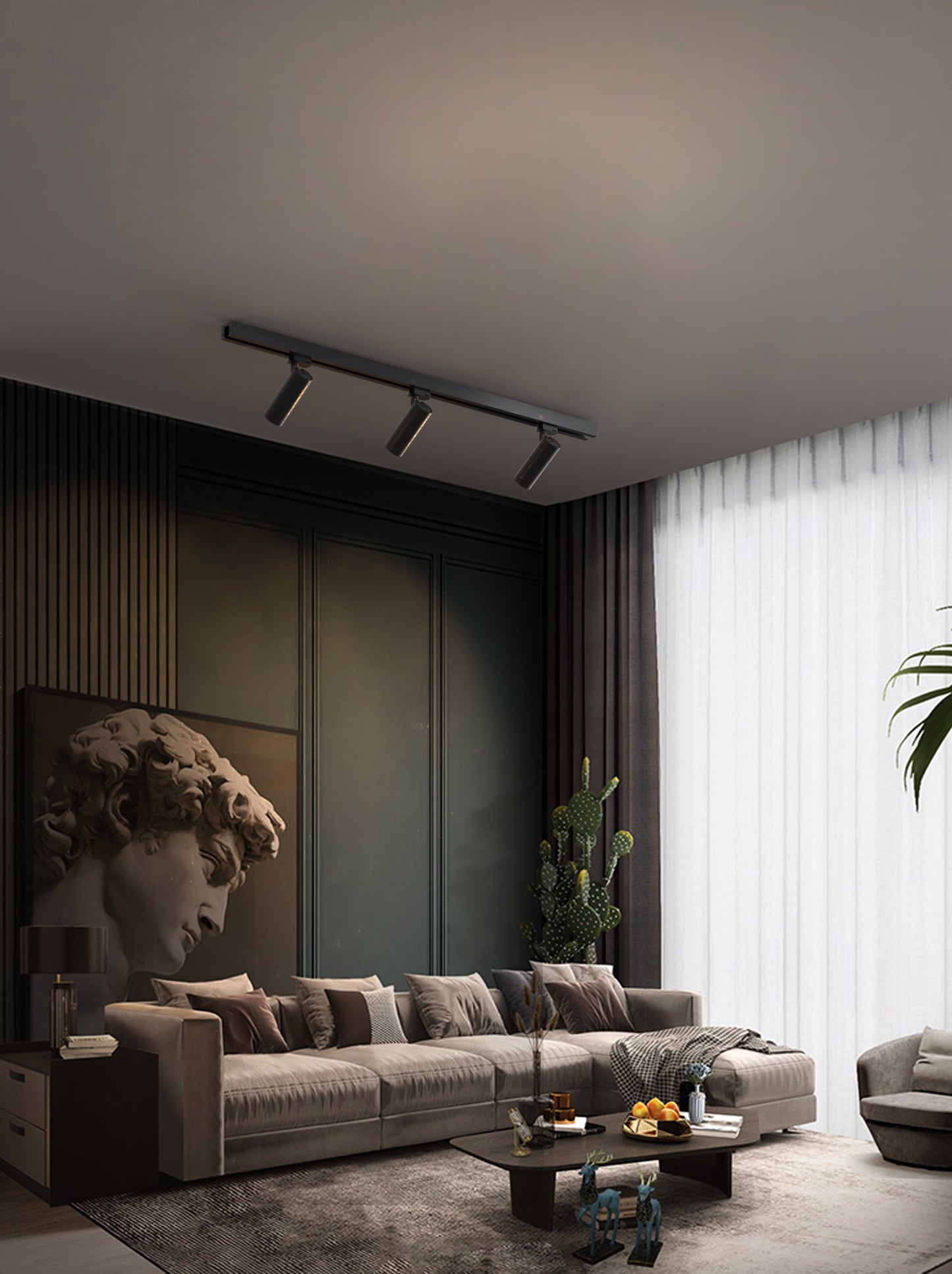 Thunder 28W LED Track Spot Light Tri-Color 3 Wire Adaptor