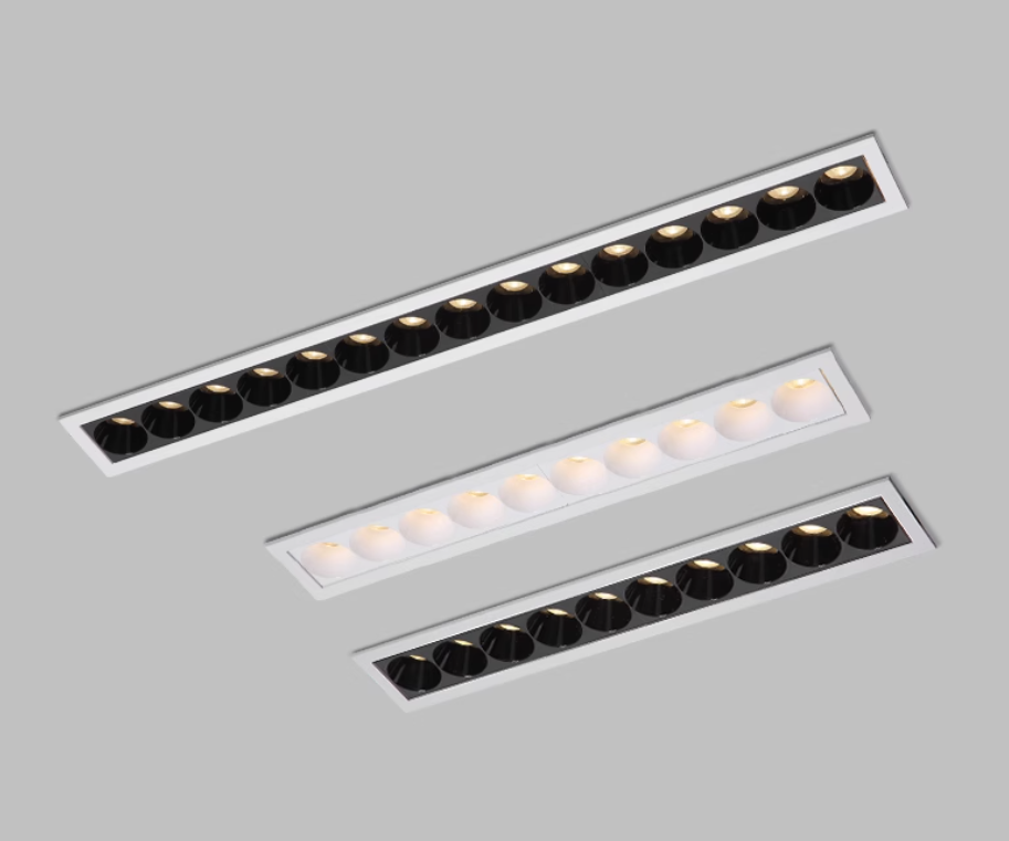 D-L905  Linear Fixed LED Recessed Downlight 4W 6W 10W 20W 30W