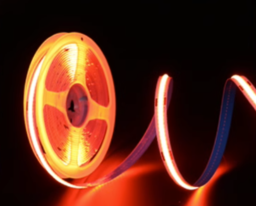 RED Color LED Strip COB True Single Static Light DC 12V – commercial ...