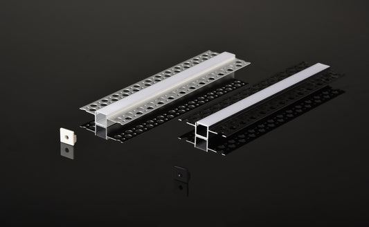 Corner Linear LED Strip Profile Extrusion Stylish Wall Corner Edge Light