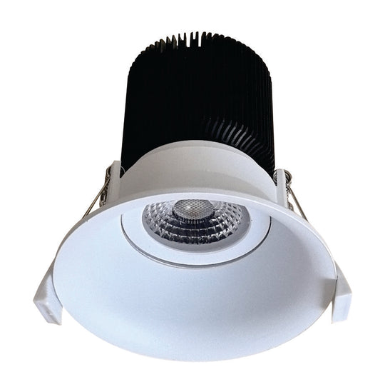 Cheetah Tilt 13W 1300lm Deep Baffle Recessed LED Downlight Tri-Color Dimmable White