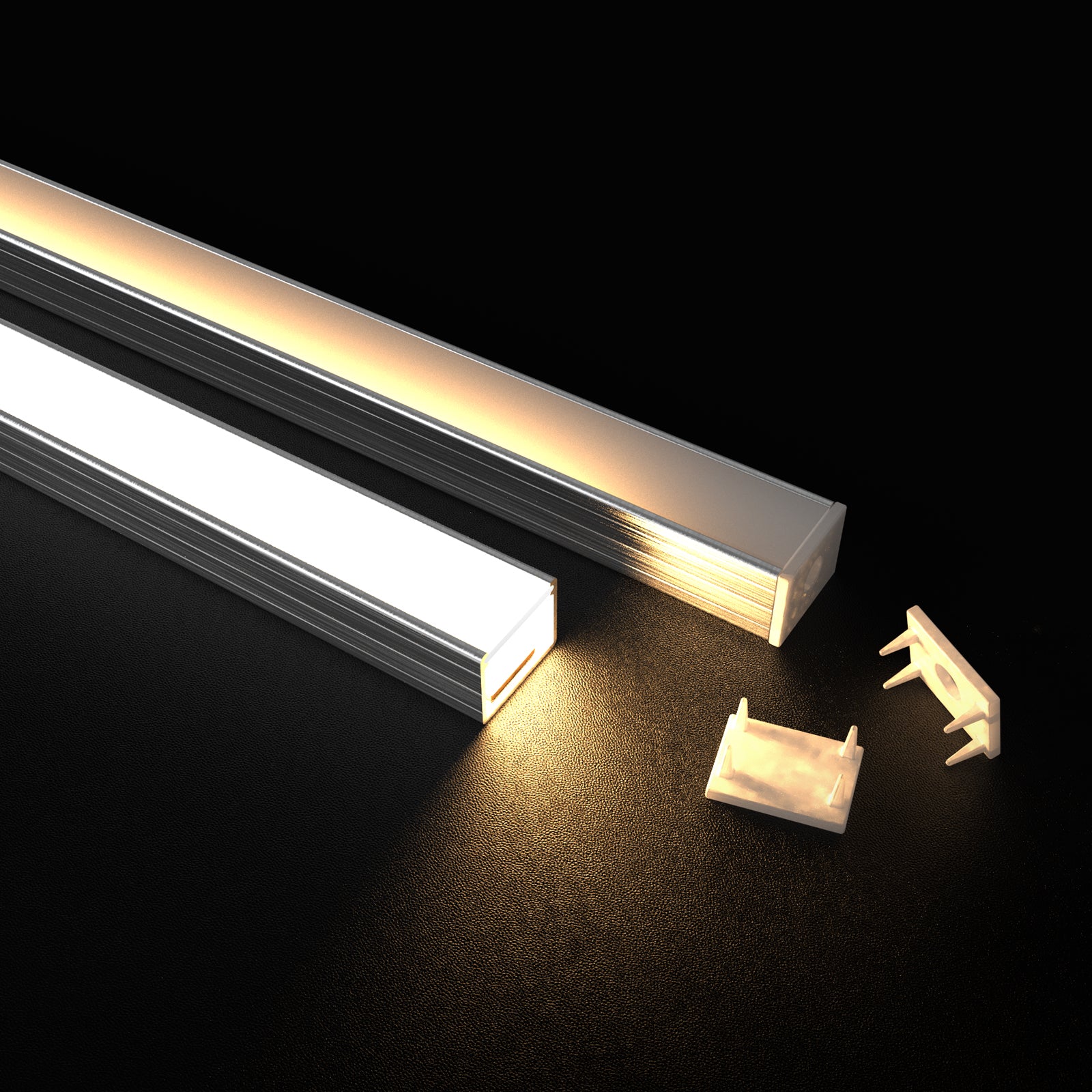 LED Strip Extrusion 1815 Deep Profile Surface Mounted Dot Free ...